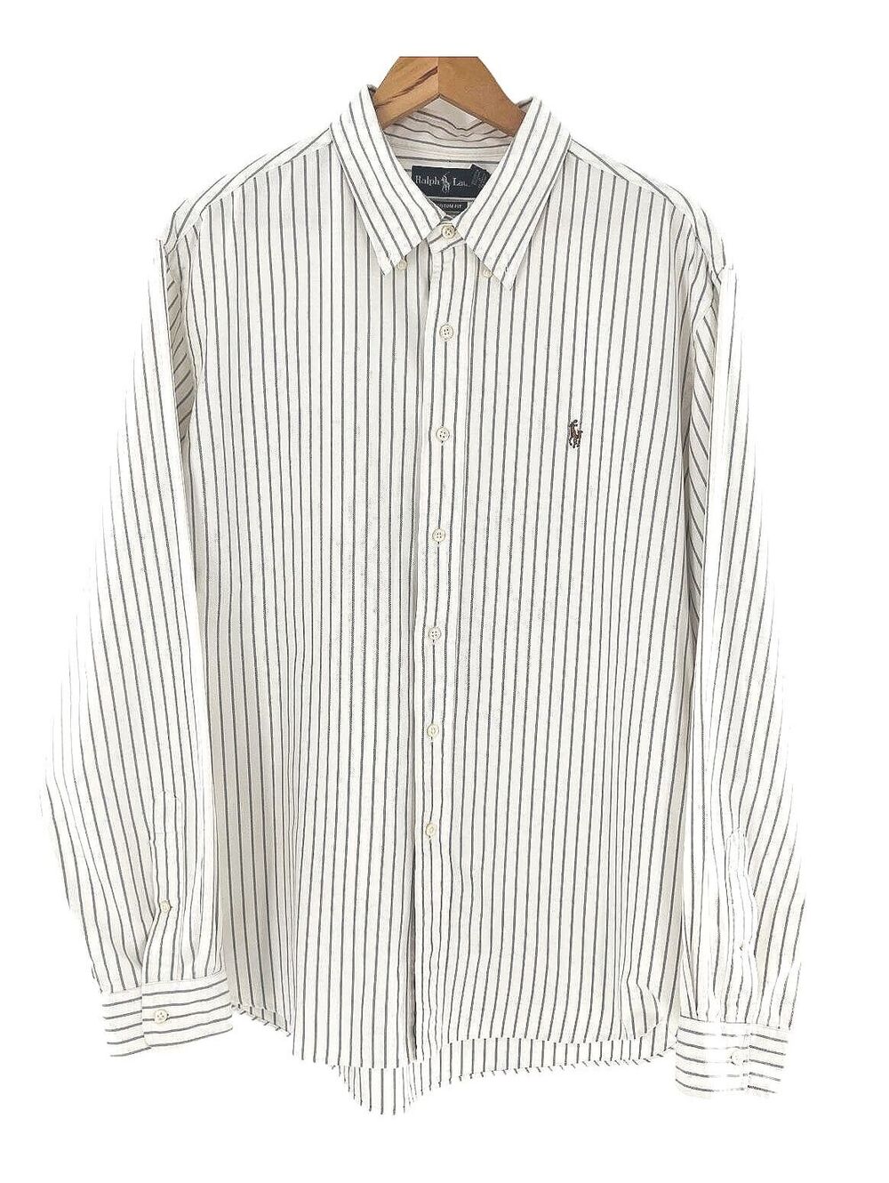 Ralph Lauren Striped Button Down Shirt XXL Prep Old Money Preppy Quiet Luxury